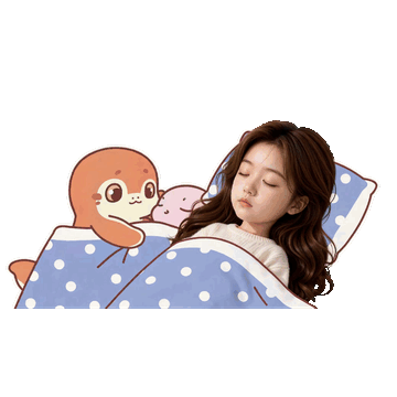 同款动图模板：睡眠陪伴场景