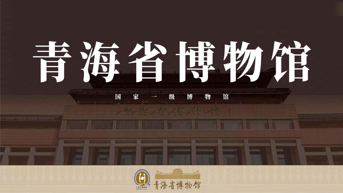 青海博物馆 品牌书封面